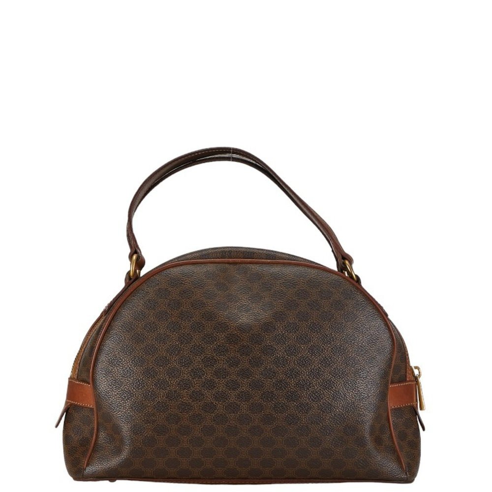 Celine Macadam Tote Bag Handbag Brown PVC Women's CELINE - Picture 4 of 11